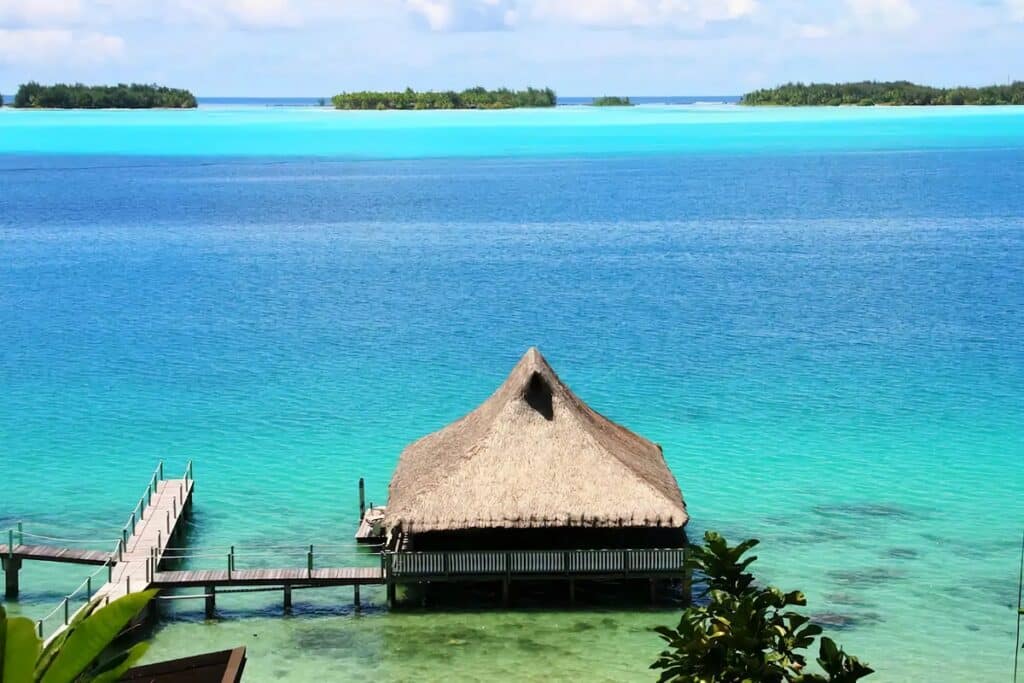 lagon à Bora Bora