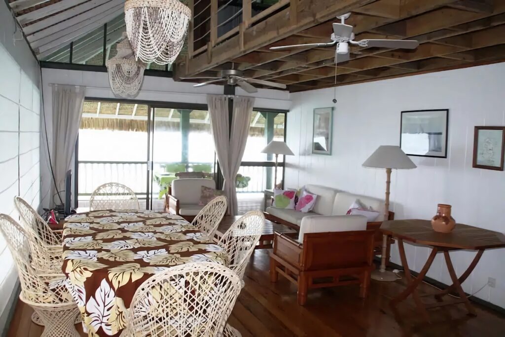 intérieur du bungalow