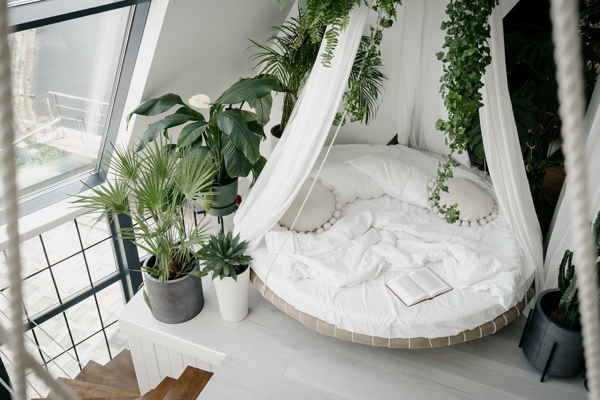 chambre à coucher insolite
