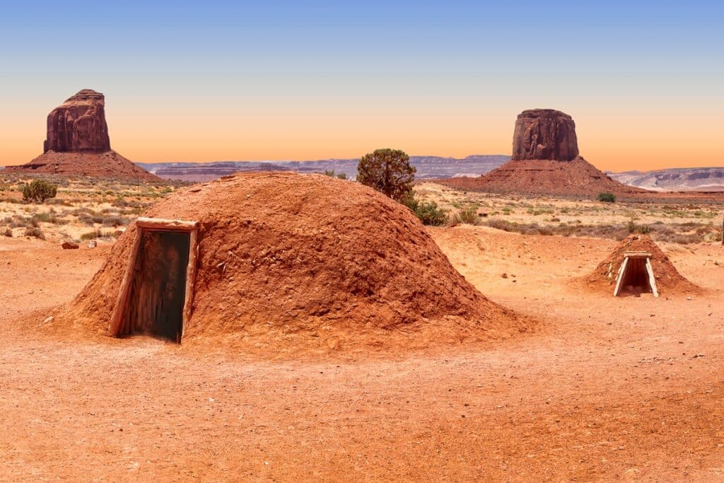 le hogan traditionnel navajo