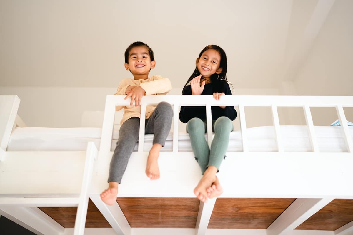 idées aménager chambre avec lits superposés