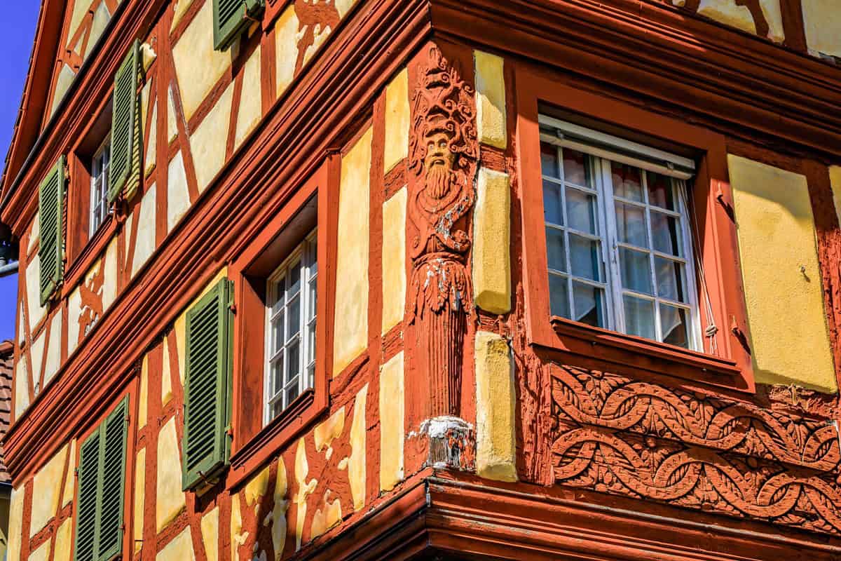 maison à colombages à Kaysersberg en Alsace