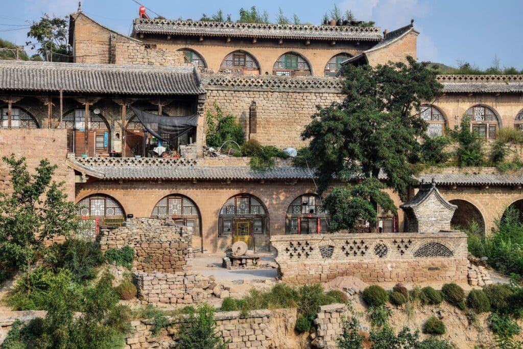 maisons troglodytes en Chine