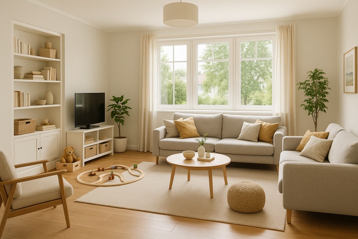 comment décorer un salon familial