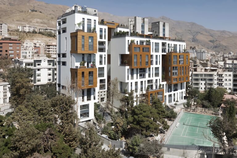 immeuble moderne à Teharan