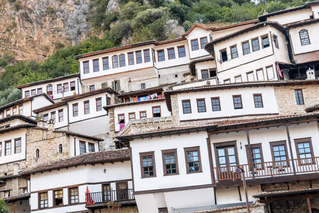 architecture ottomane à Berat