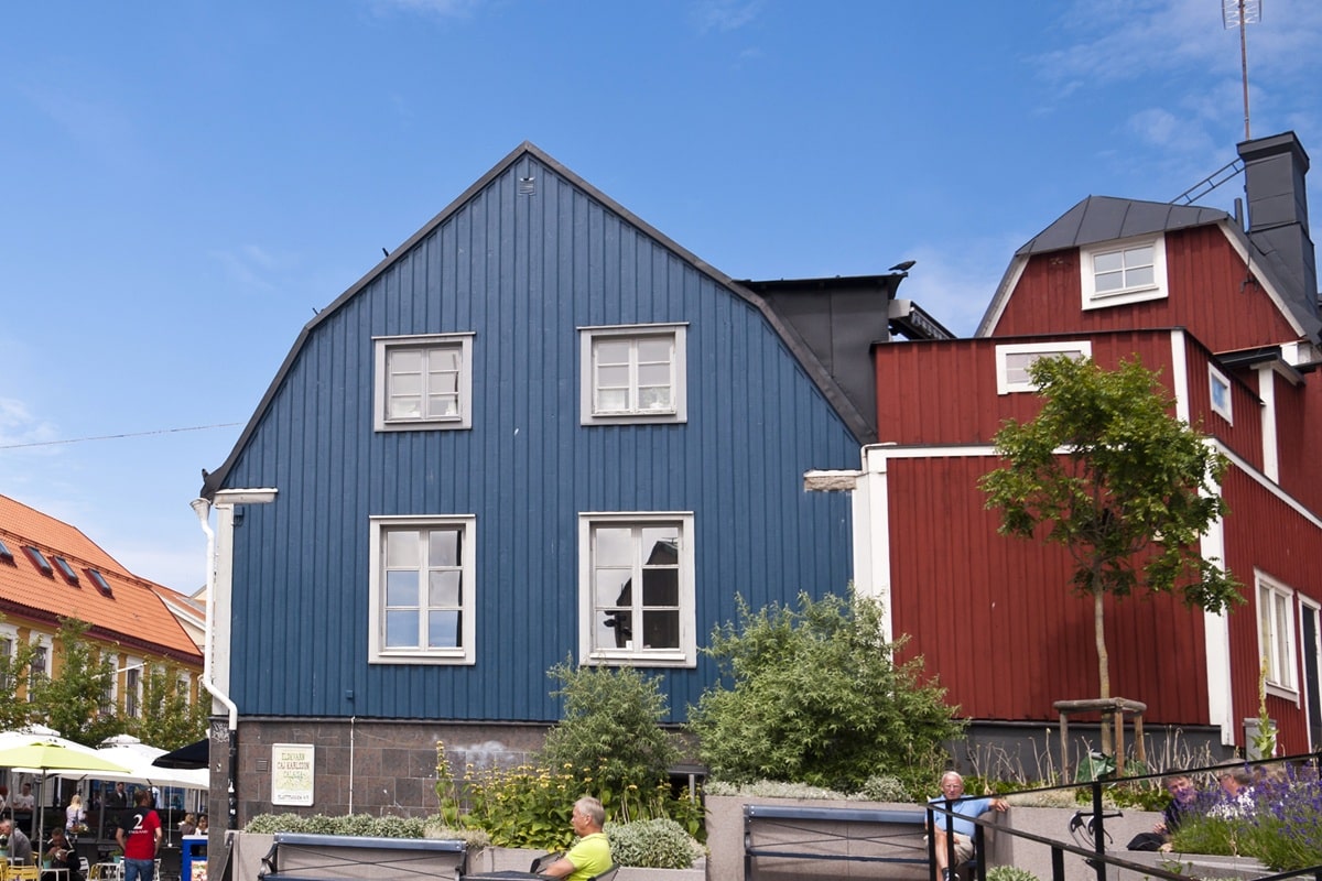 maisons traditionnelles de Karlskrona
