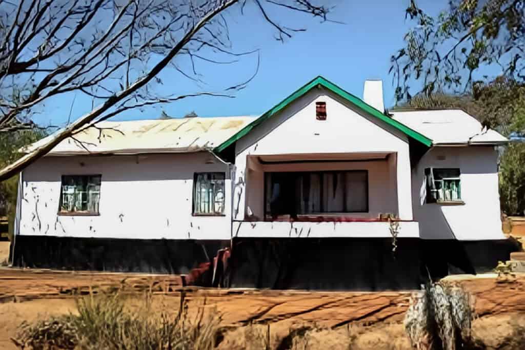 petite maison coloniale au Kenya