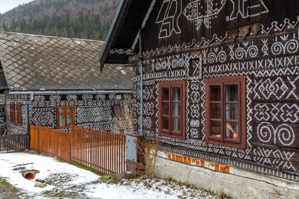 maison en bois de Čičmany