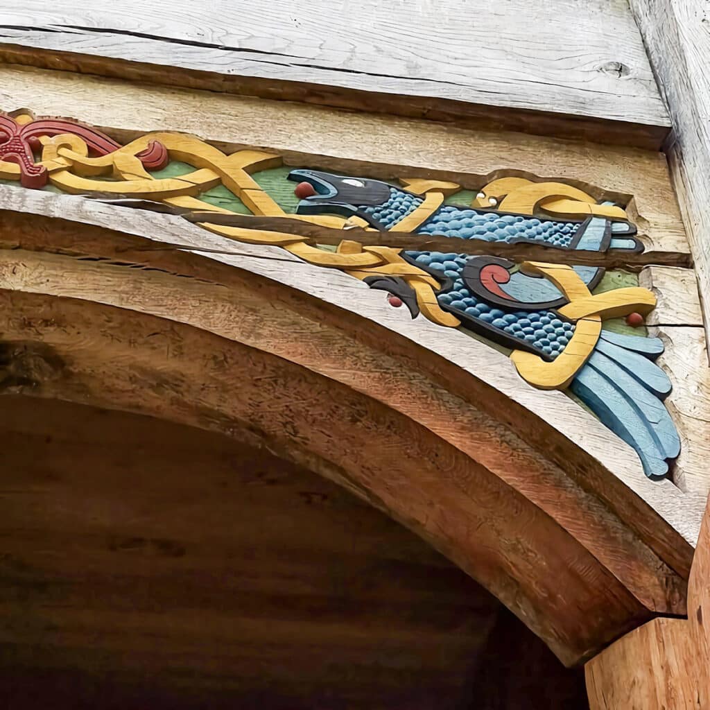 détail architectural viking