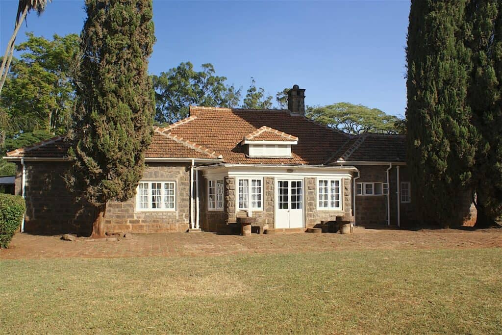 maison coloniale au Kenya