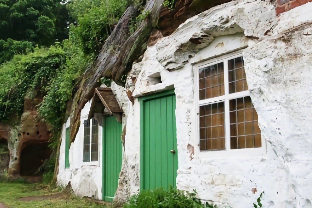 maisons troglodytes de Kinver Edge