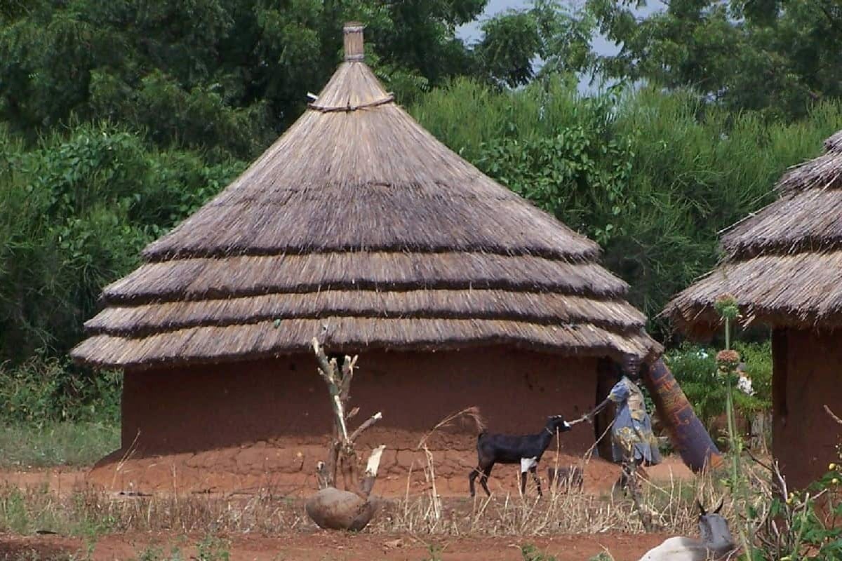 Hutte Dinka