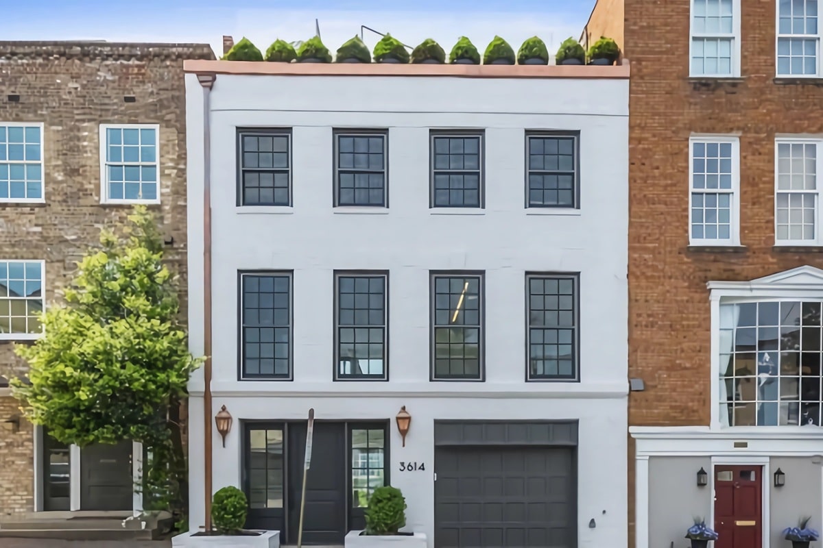 maison en rangée de style fédéral