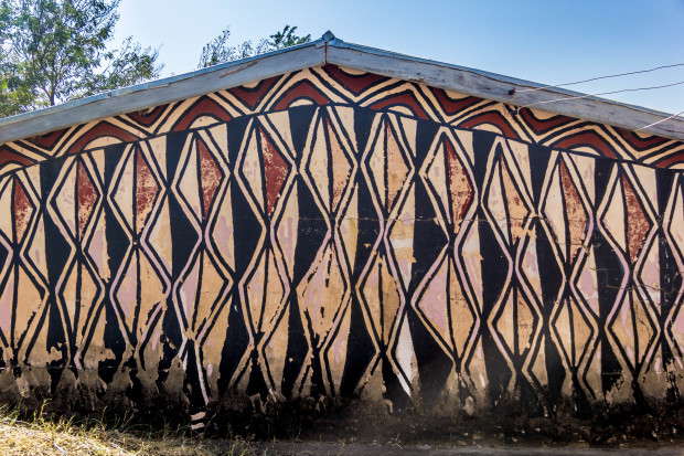 maison peinte de sirigu