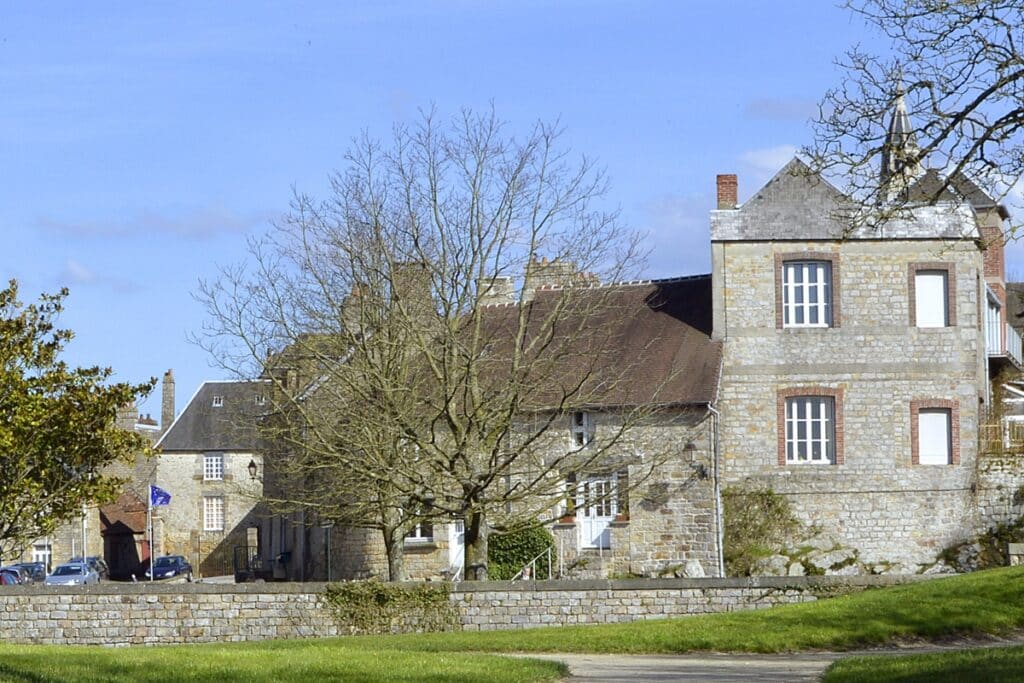 maisons en granit à Domfront en Normandie