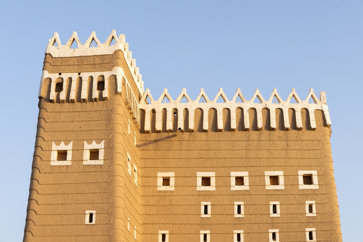 maison midmakh traditionnelle à Najran