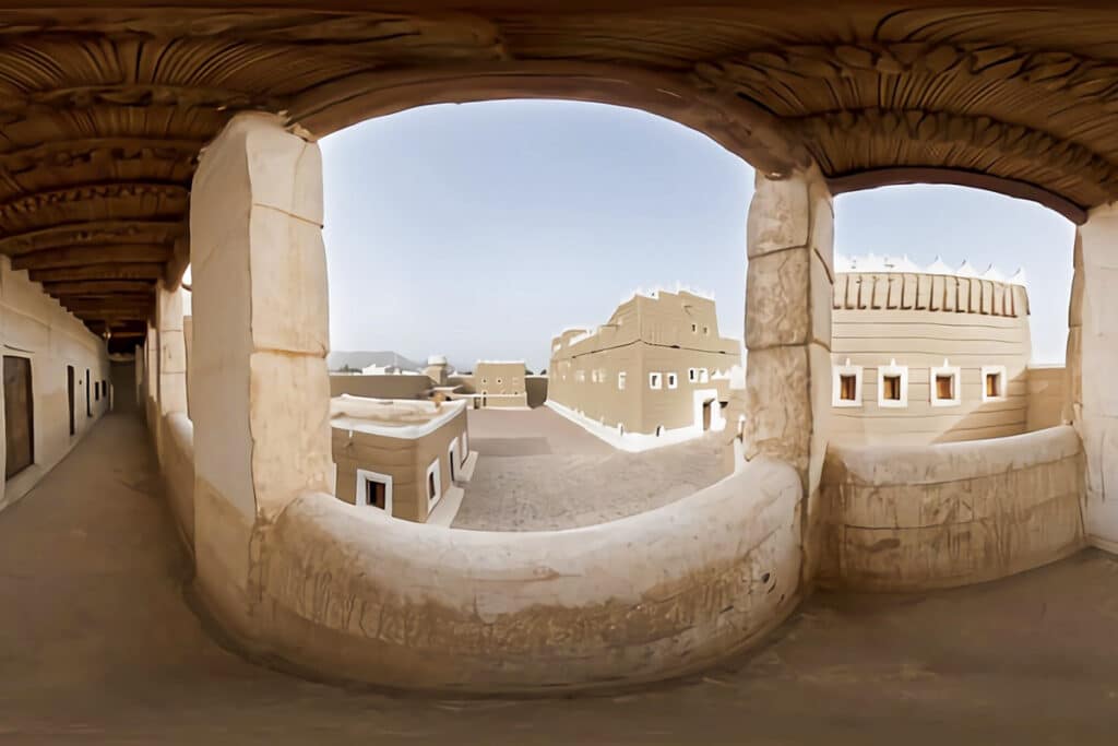 les maisons en boue de najran