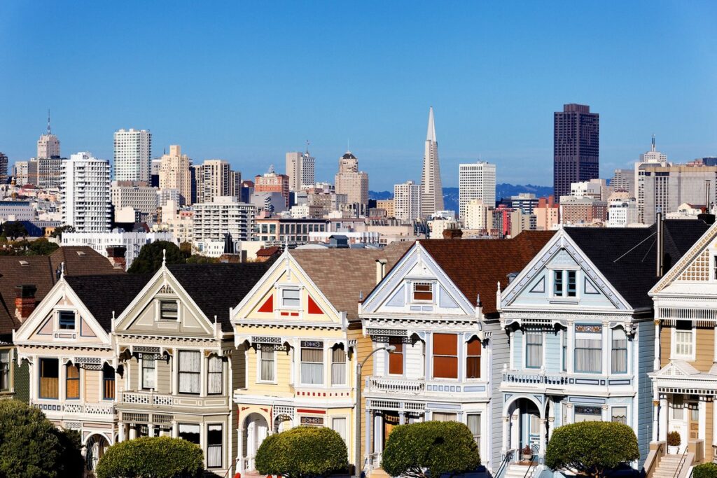 painted ladies à San Francisco