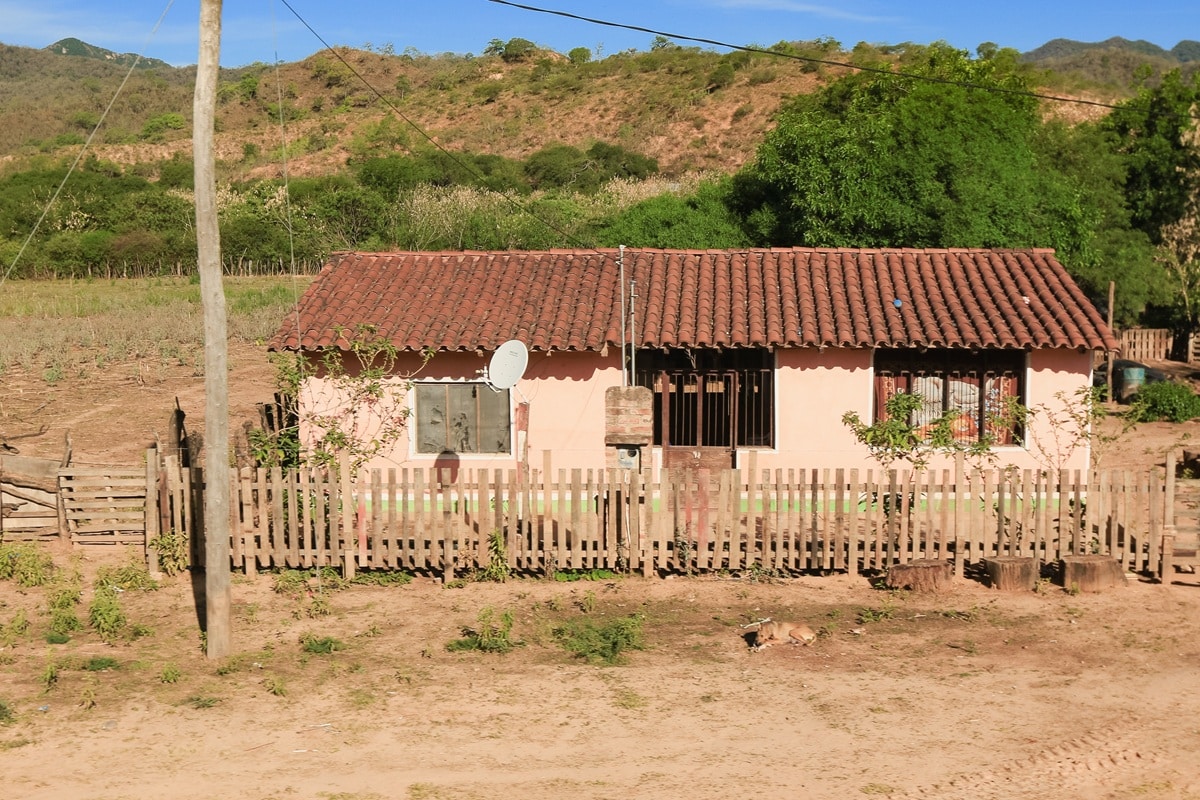 maison rurale au Paraguay