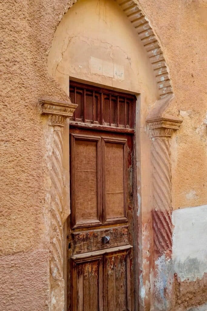 porte en bois