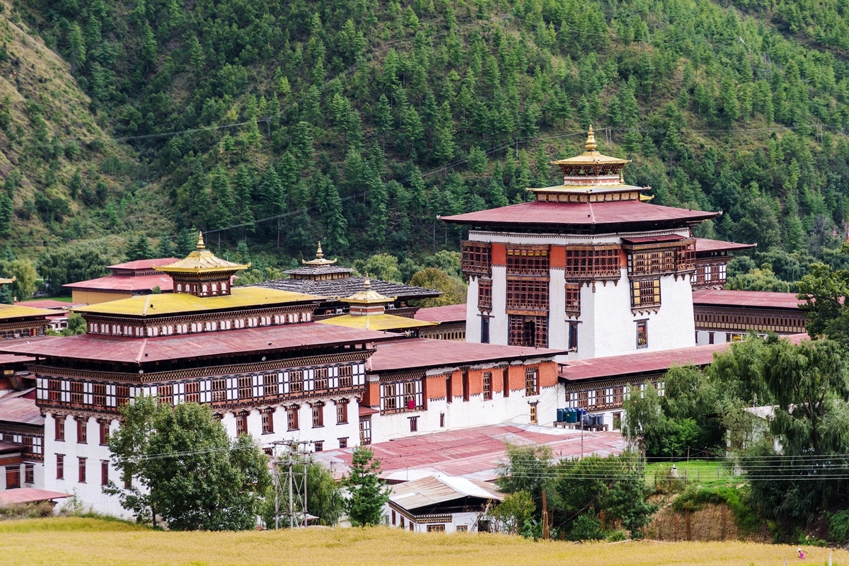 Dzong du Bhoutan