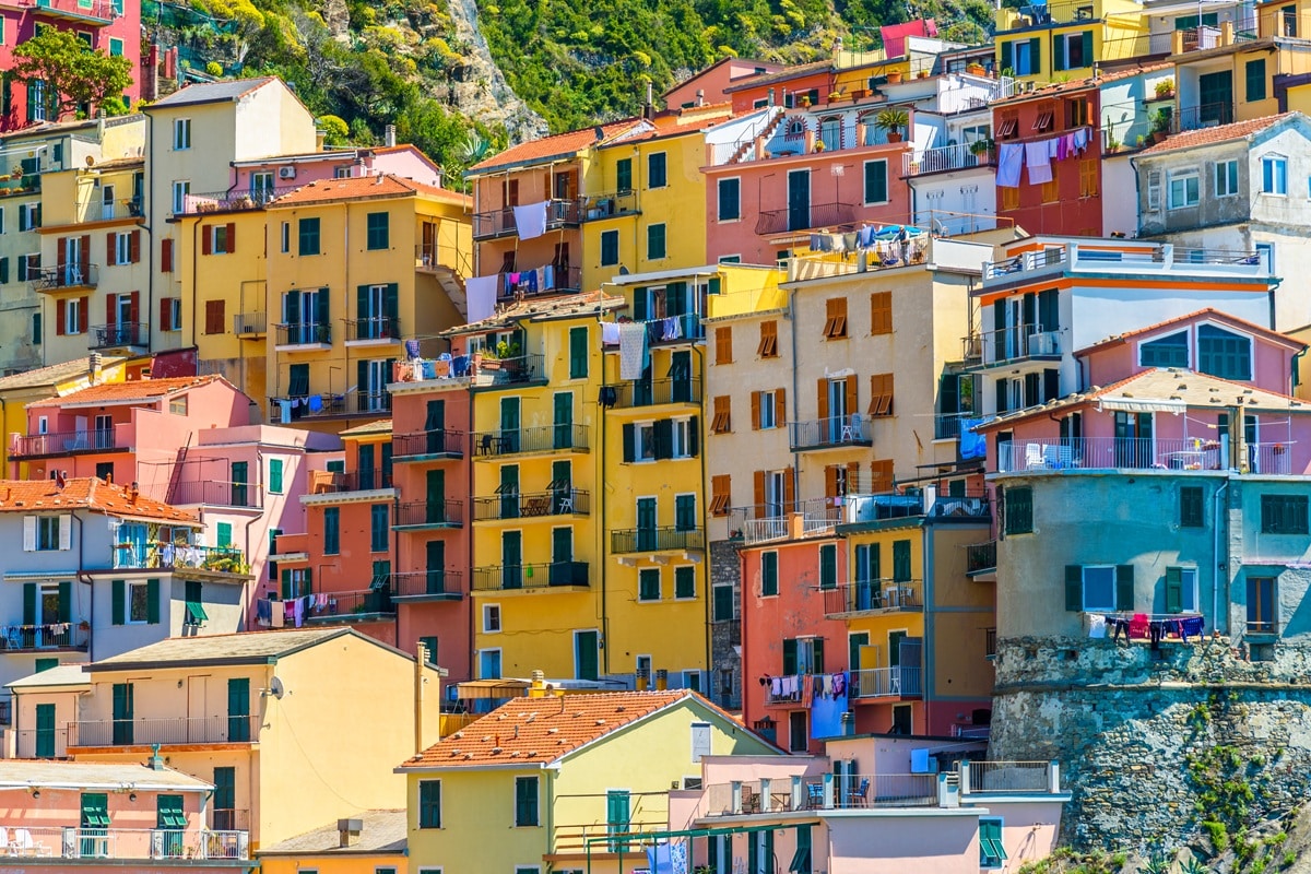 maisons colorées de Manarola