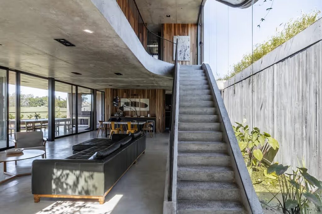 escalier intérieur moderne