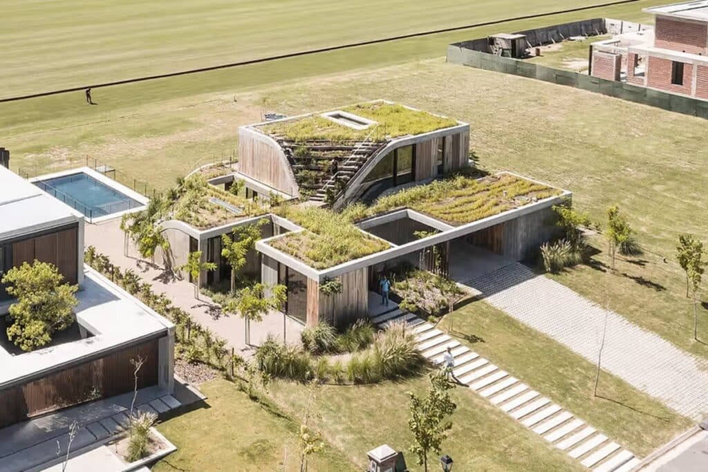 maison écologique nature