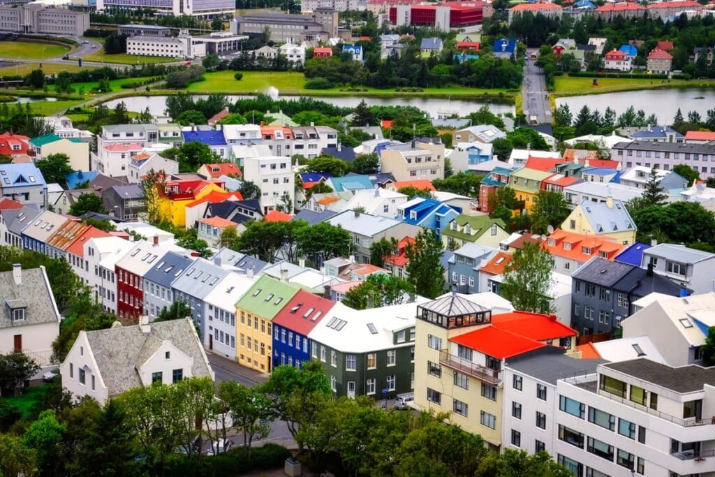quartier coloré de Reykjavik