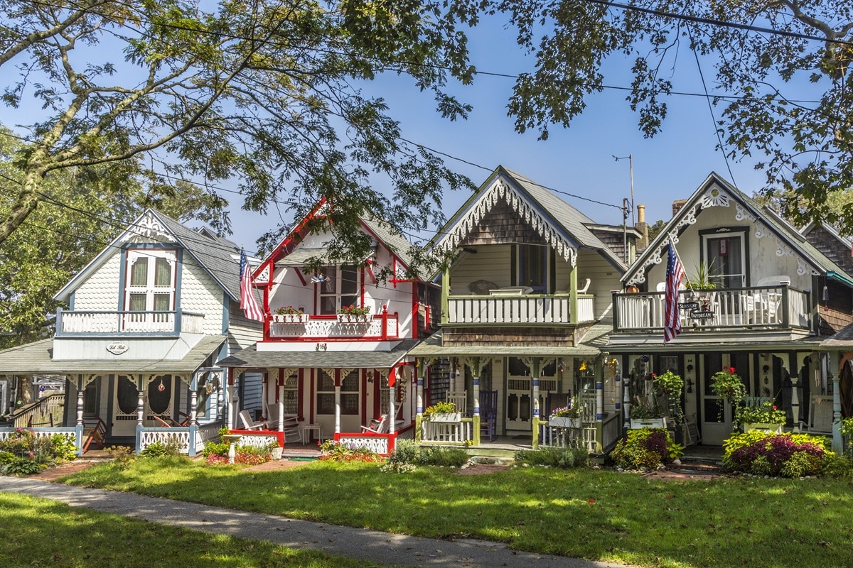 cottages Gingerbread de Wesleyan Grove
