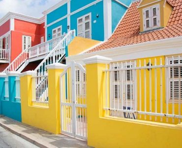 les maisons colorées de willemstad