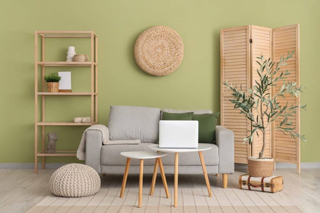intégrer le vert dans un appartement