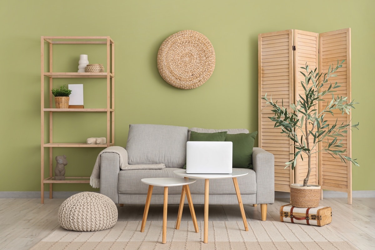 intégrer le vert dans un appartement