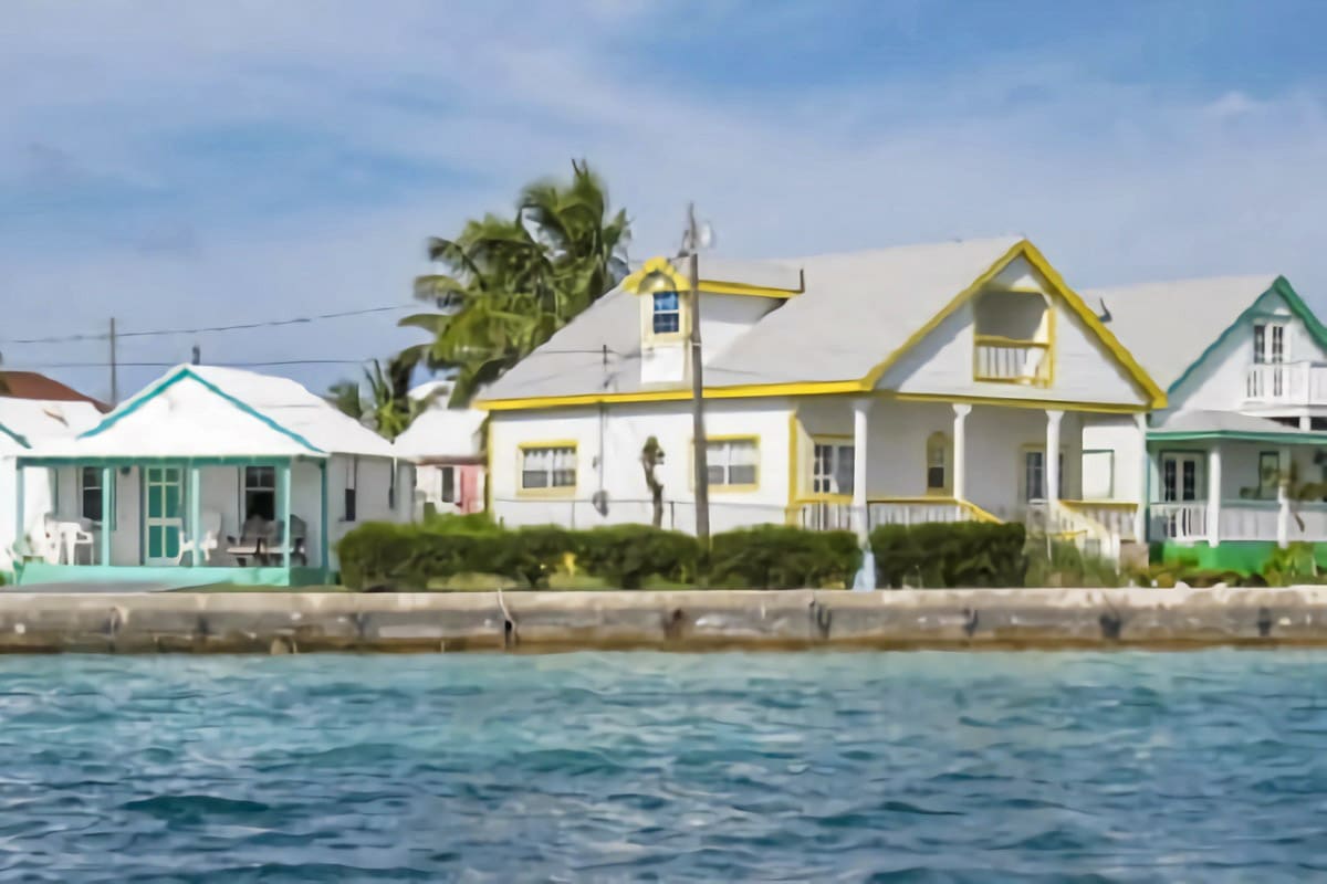 maisons cape cod aux Bahamas