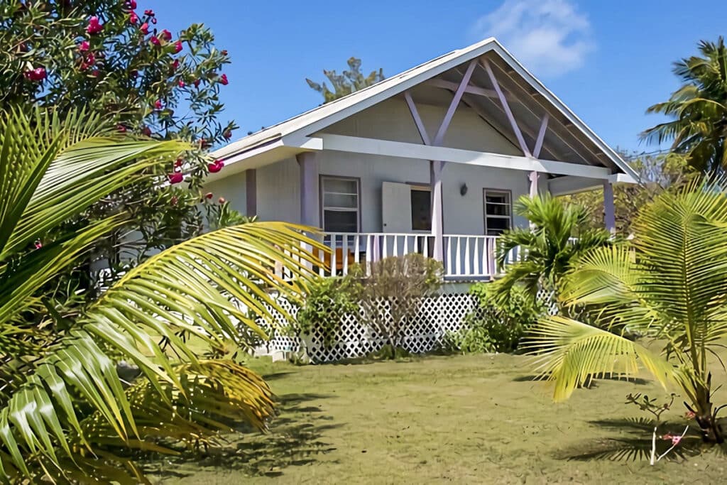 maison cape cod bahaméenne