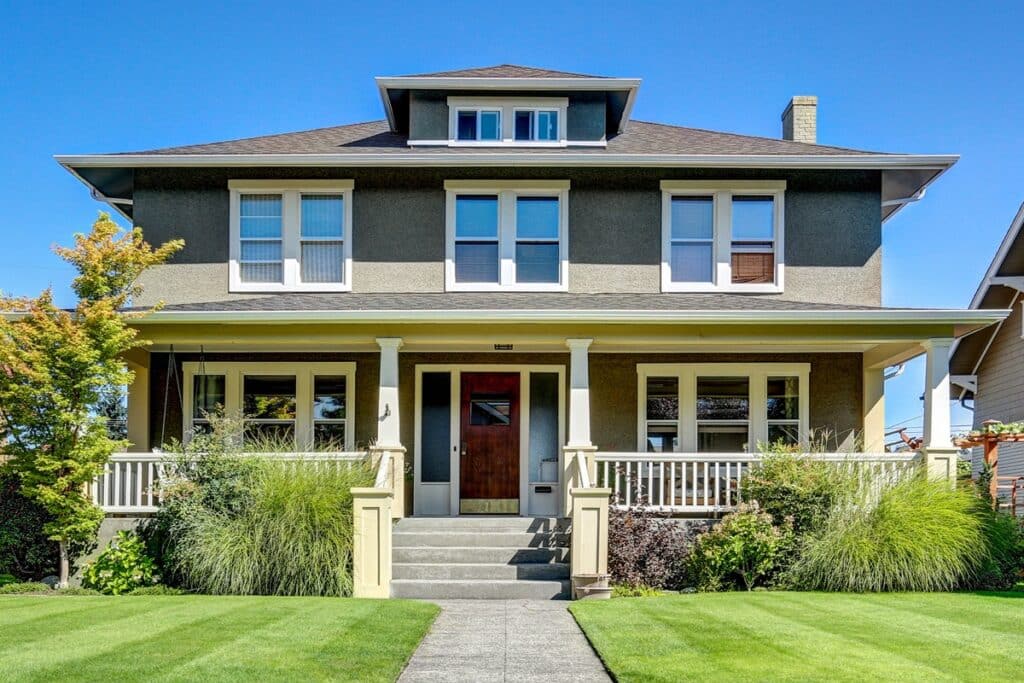 maison de style craftsman