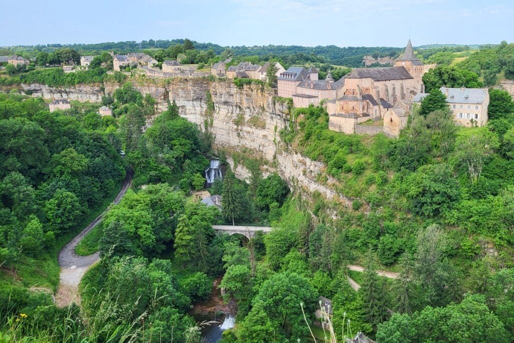maisons traditionnelles de Bozouls