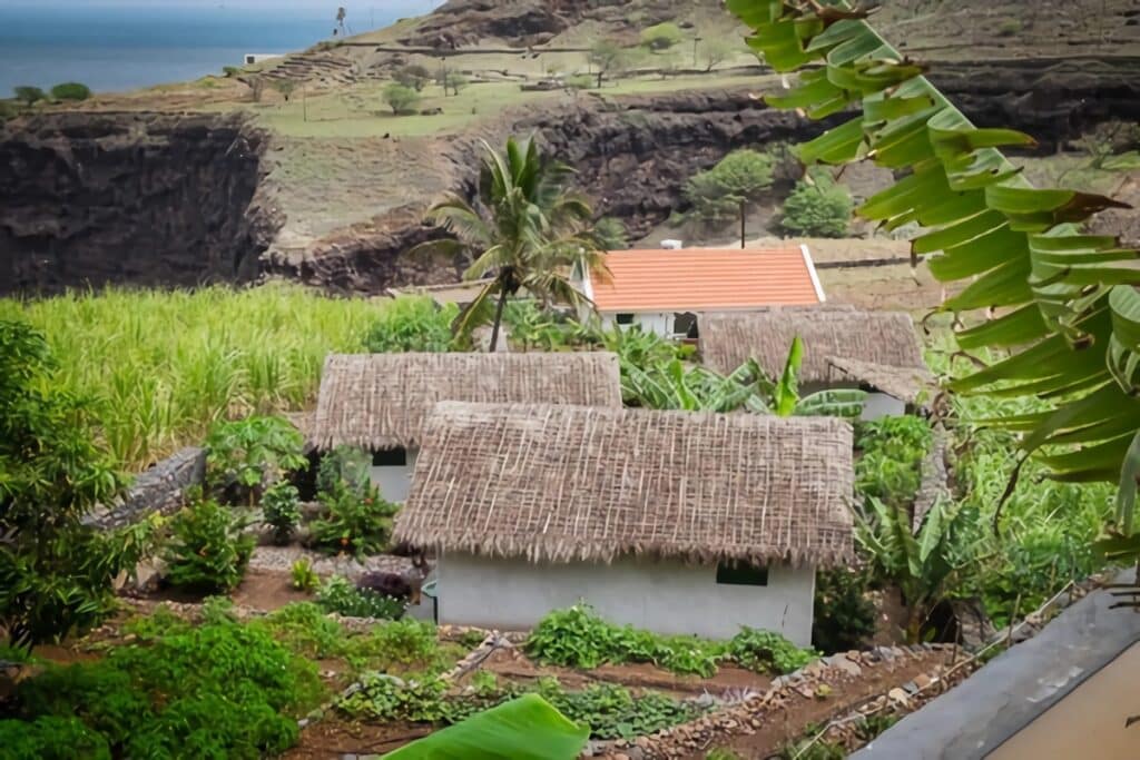 maisons traditionnelles au cap vert