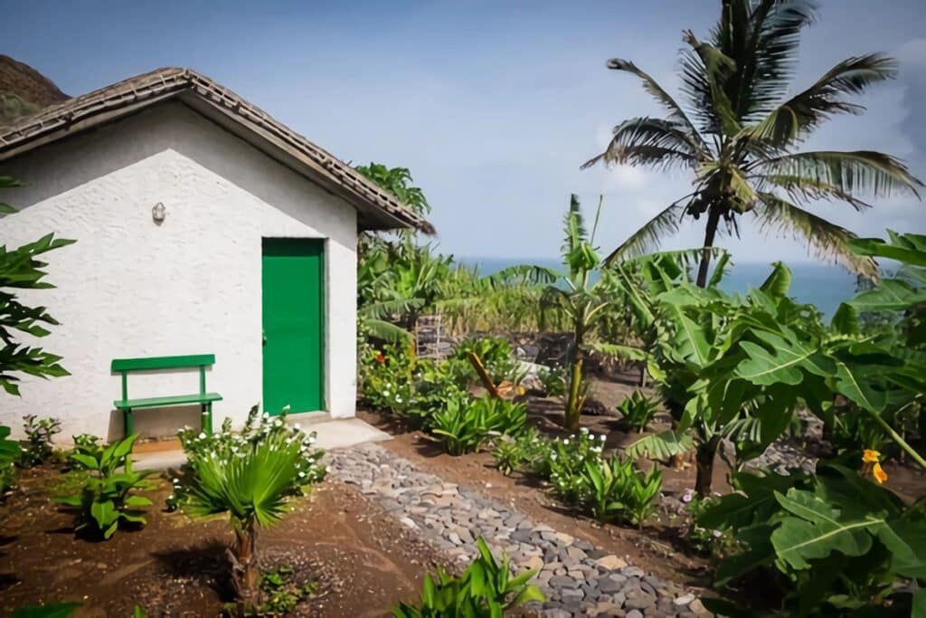 maison typique cap vert