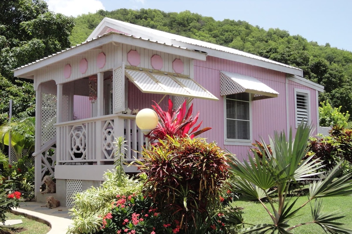 cottage sur l'île d'Antigua