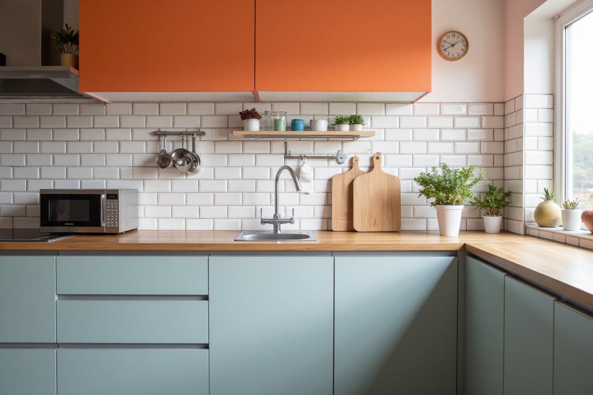 conseils pour une cuisine moderne et colorée