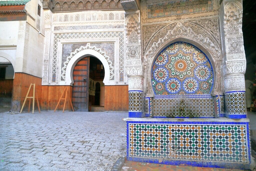 entrée du fondouk Nejjarine