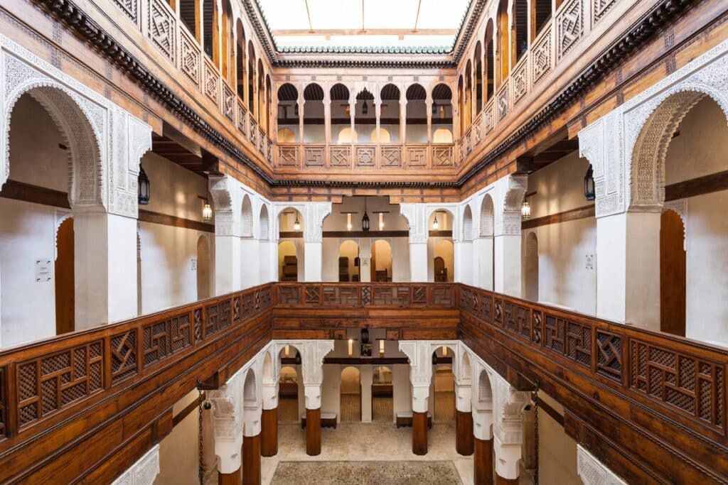 intérieur du fondouk Nejjarine