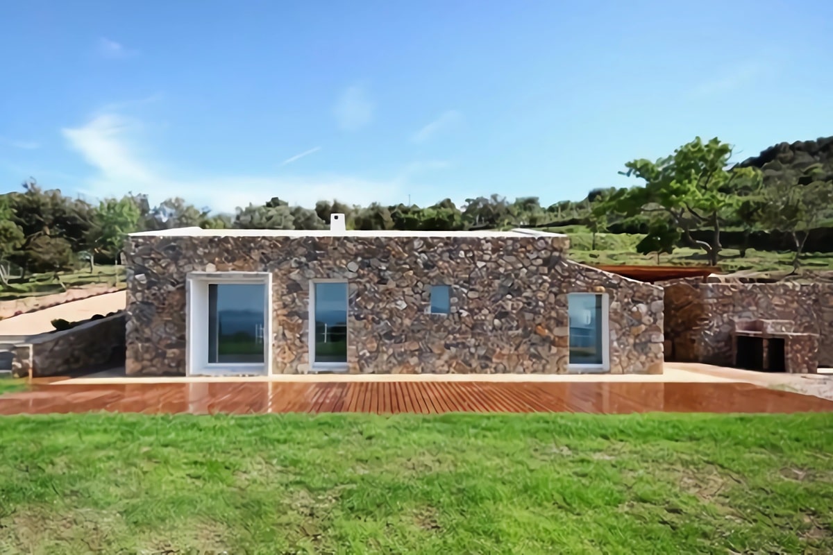 grange en pierre transformée en maison