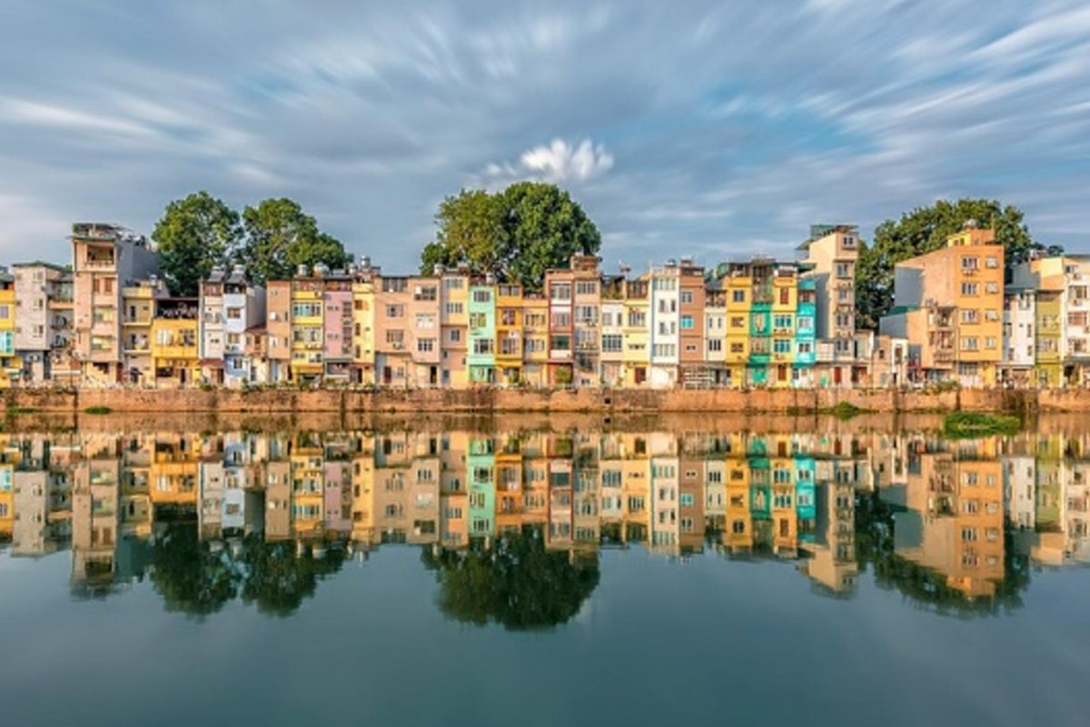maisons tubes à hanoi