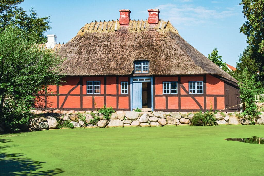 maison danoise traditionnelle