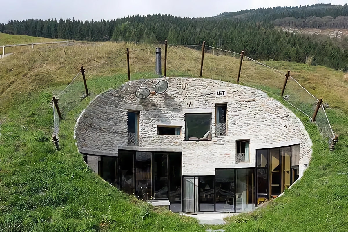 maison enterrée