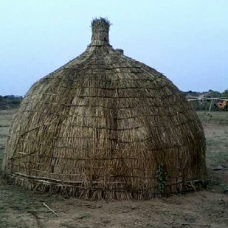 maison peul nomade