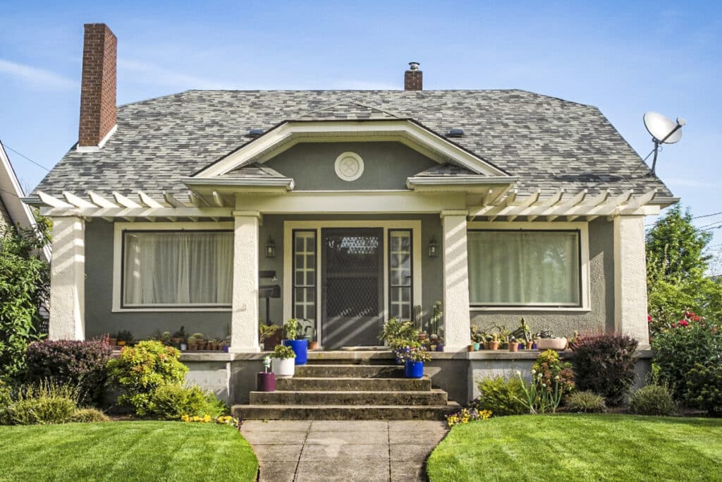 bungalow de style craftsman